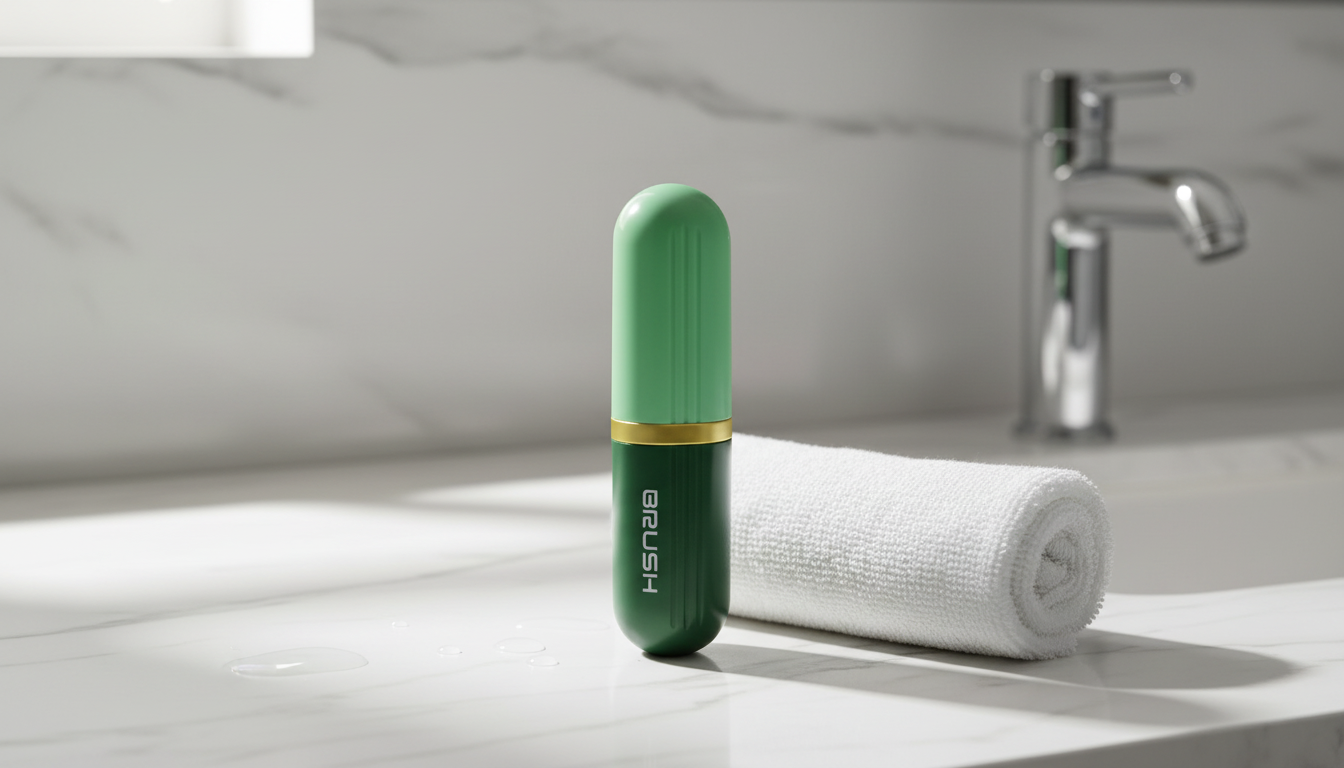 Eco Portable Cleaning Brush with Soap Dispenser (3-in-1)